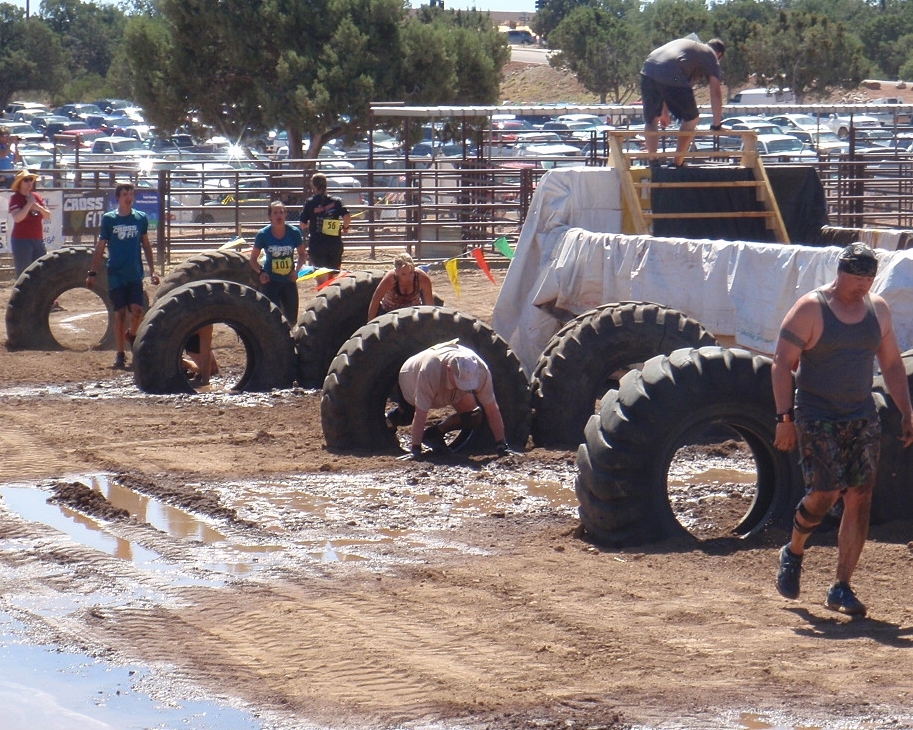The Last Obstacles in the Mogollon Mudder June 7th, 2014 Photo by Connie Cockrell