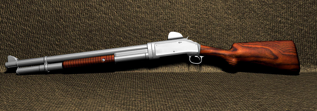 Winchester Shotgun by Dionicio via www.DeviantArt.com